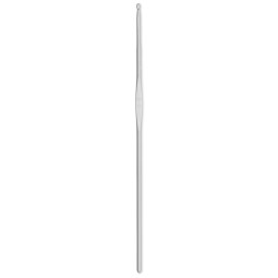 WOLLHÄKELNADEL Aluminium mit Führung Maß: 2mm/14cm