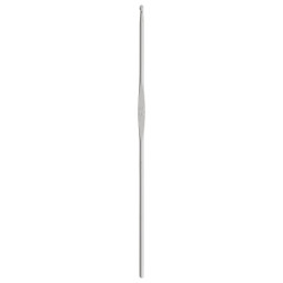 WOLLHÄKELNADEL Aluminium mit Führung Maß: 2,5mm/14cm