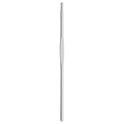 WOLLHÄKELNADEL Aluminium mit Führung Maß: 4mm/14cm