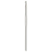 WOLLHÄKELNADEL Aluminium mit Führung Maß: 4,5mm/14cm