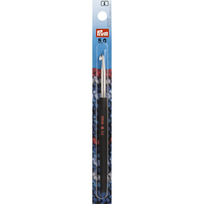 WOLLHÄKELNADEL mit Softgriff Maß: 5mm/14cm