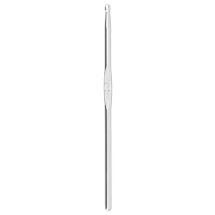 WOLLHÄKELNADEL Aluminium mit Führung Maß: 4mm/14cm