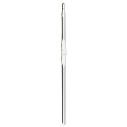 WOLLHÄKELNADEL Aluminium mit Führung Maß: 4,5mm/14cm