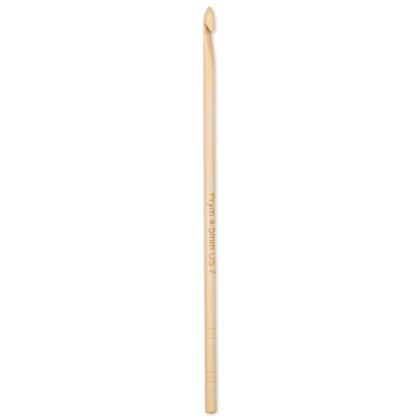 WOLLHÄKELNADEL Bambus Maß: 4,5mm/15cm