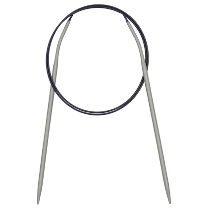 RUNDSTRICKNADEL Aluminium Maß: 3,5mm/80cm