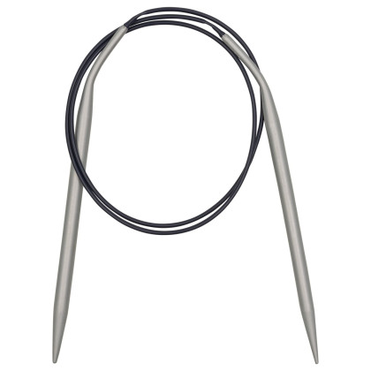 RUNDSTRICKNADEL Aluminium Maß: 6mm/80cm