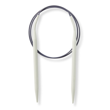 RUNDSTRICKNADEL Aluminium Maß: 6,5mm/80cm