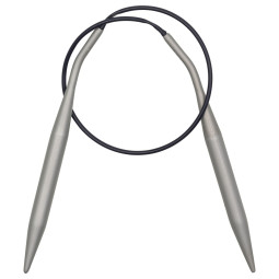 RUNDSTRICKNADEL Aluminium Maß: 7mm/40cm