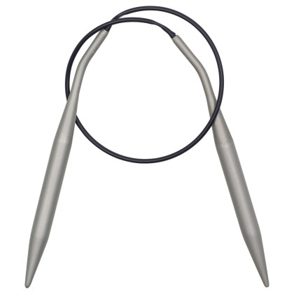 RUNDSTRICKNADEL Aluminium Maß: 7mm/40cm