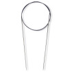 RUNDSTRICKNADEL Messing Maß: 2mm/80cm