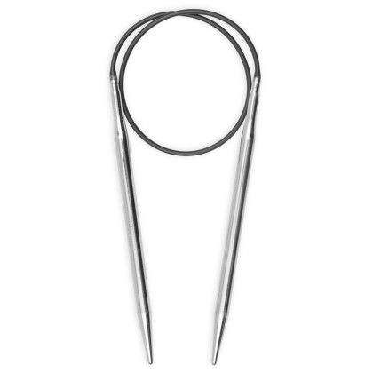 RUNDSTRICKNADEL Messing Maß: 5mm/40cm