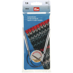 RUNDSTRICKNADEL Messing Maß: 7mm/40cm