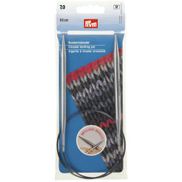 RUNDSTRICKNADEL Messing Maß: 7mm/60cm
