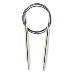 RUNDSTRICKNADEL Messing Maß: 8mm/100cm