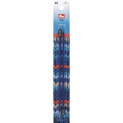 JACKENSTRICKNADELN für Kinder Kunststoff Maß: 3,5mm/17cm