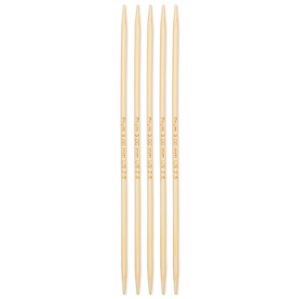 NADELSPIEL Bambus Maß: 3mm/15cm