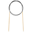 RUNDSTRICKNADEL Bambus Maß: 2,5mm/80cm