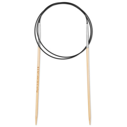 RUNDSTRICKNADEL Bambus Maß: 3mm/80cm