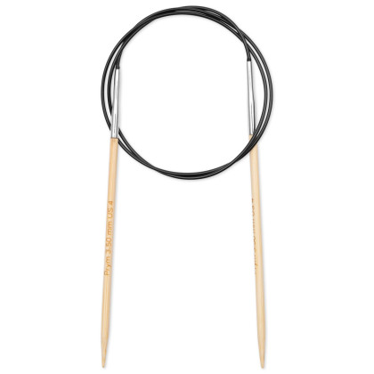 RUNDSTRICKNADEL Bambus Maß: 3,5mm/80cm