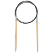 RUNDSTRICKNADEL Bambus Maß: 4,5mm/80cm