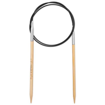 RUNDSTRICKNADEL Bambus Maß: 4,5mm/80cm