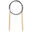 RUNDSTRICKNADEL Bambus Maß: 5mm/80cm