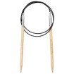 RUNDSTRICKNADEL Bambus Maß: 5,5mm/80cm