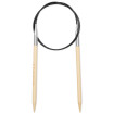 RUNDSTRICKNADEL Bambus Maß: 6mm/80cm