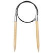 RUNDSTRICKNADEL Bambus Maß: 8mm/80cm
