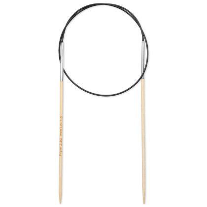RUNDSTRICKNADEL Bambus Maß: 2,5mm/60cm