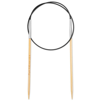 RUNDSTRICKNADEL Bambus Maß: 3,5mm/60cm