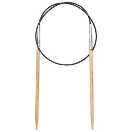 RUNDSTRICKNADEL Bambus Maß: 4mm/60cm
