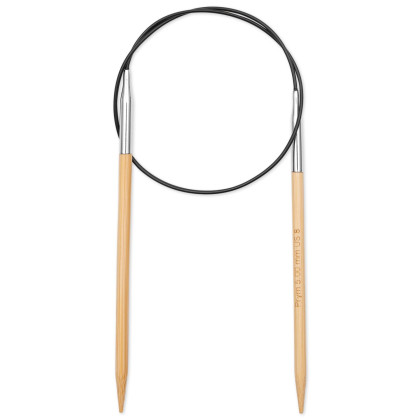 RUNDSTRICKNADEL Bambus Maß: 5mm/60cm