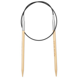 RUNDSTRICKNADEL Bambus Maß: 5,5mm/60cm