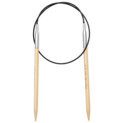 RUNDSTRICKNADEL Bambus Maß: 5,5mm/60cm