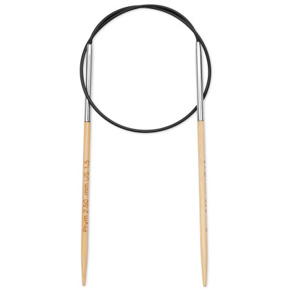 RUNDSTRICKNADEL Bambus Maß: 2,5mm/40cm