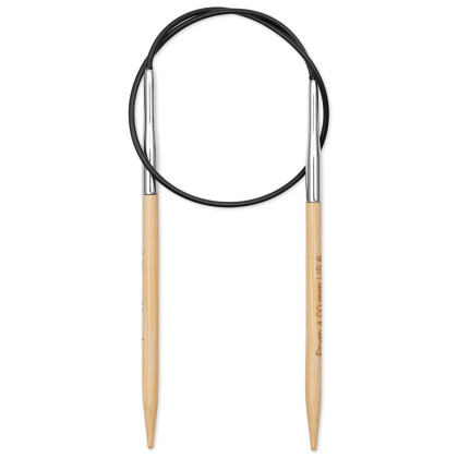 RUNDSTRICKNADEL Bambus Maß: 4mm/40cm