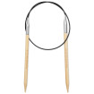 RUNDSTRICKNADEL Bambus Maß: 6mm/60cm