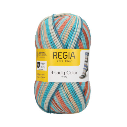 4-FÄDIG COLOR 100g MAGIC MIRROR - APRICOT-EMERALD COLOR (02735)