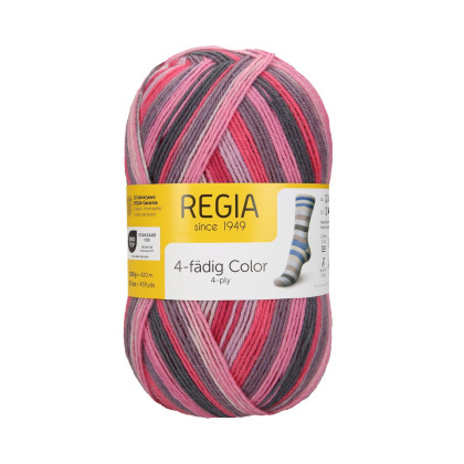 4-FÄDIG COLOR 100g MAGIC MIRROR - PINK-GREY COLOR (02736)