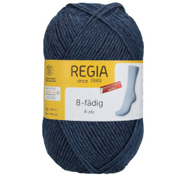 8-FÄDIG UNI - JEANS MELIERT (02137)