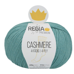 CASHMERE 4-FÄDIG - PREMIUM - DUSTY TURQUOISE (00065)