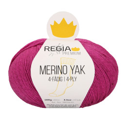 MERINO YAK 4-FÄDIG - PREMIUM - PINK MELIERT (07524)