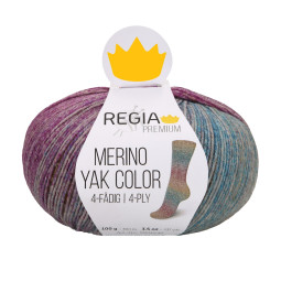 MERINO YAK COLOR 4-FÄDIG - PREMIUM - AMETHYST (08514)