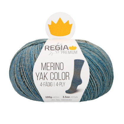 MERINO YAK COLOR 4-FÄDIG - PREMIUM - SEAWEED (08513)