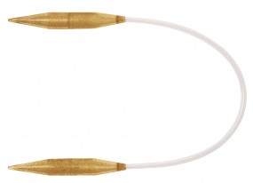 RUNDSTRICKNADEL CHAMPAGNER Maß: 25mm/150cm