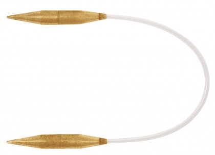 RUNDSTRICKNADEL CHAMPAGNER Maß: 20mm/60cm