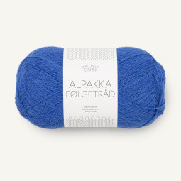 ALPAKKA FØLGETRÅD - DAZZLING BLUE (5845)