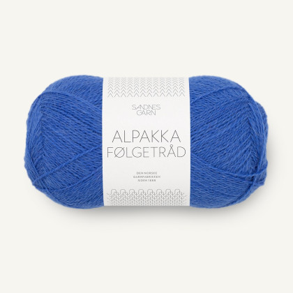 ALPAKKA FØLGETRÅD - DAZZLING BLUE (5845)