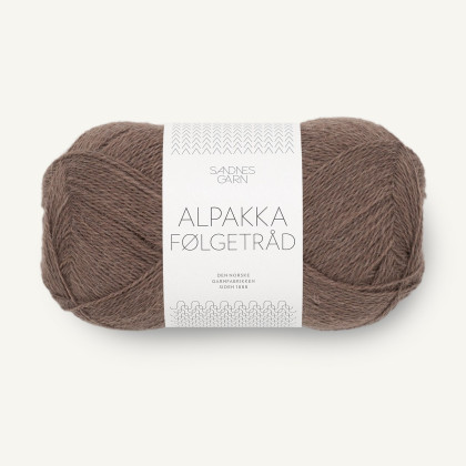 ALPAKKA FØLGETRÅD - EIKENØTT (3161)
